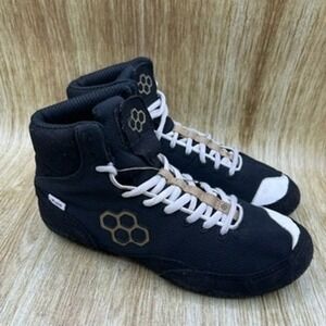 Rudis Colt 2.0 Wrestling Shoes Men's Size 7.5 Women's 9 Black White High Top